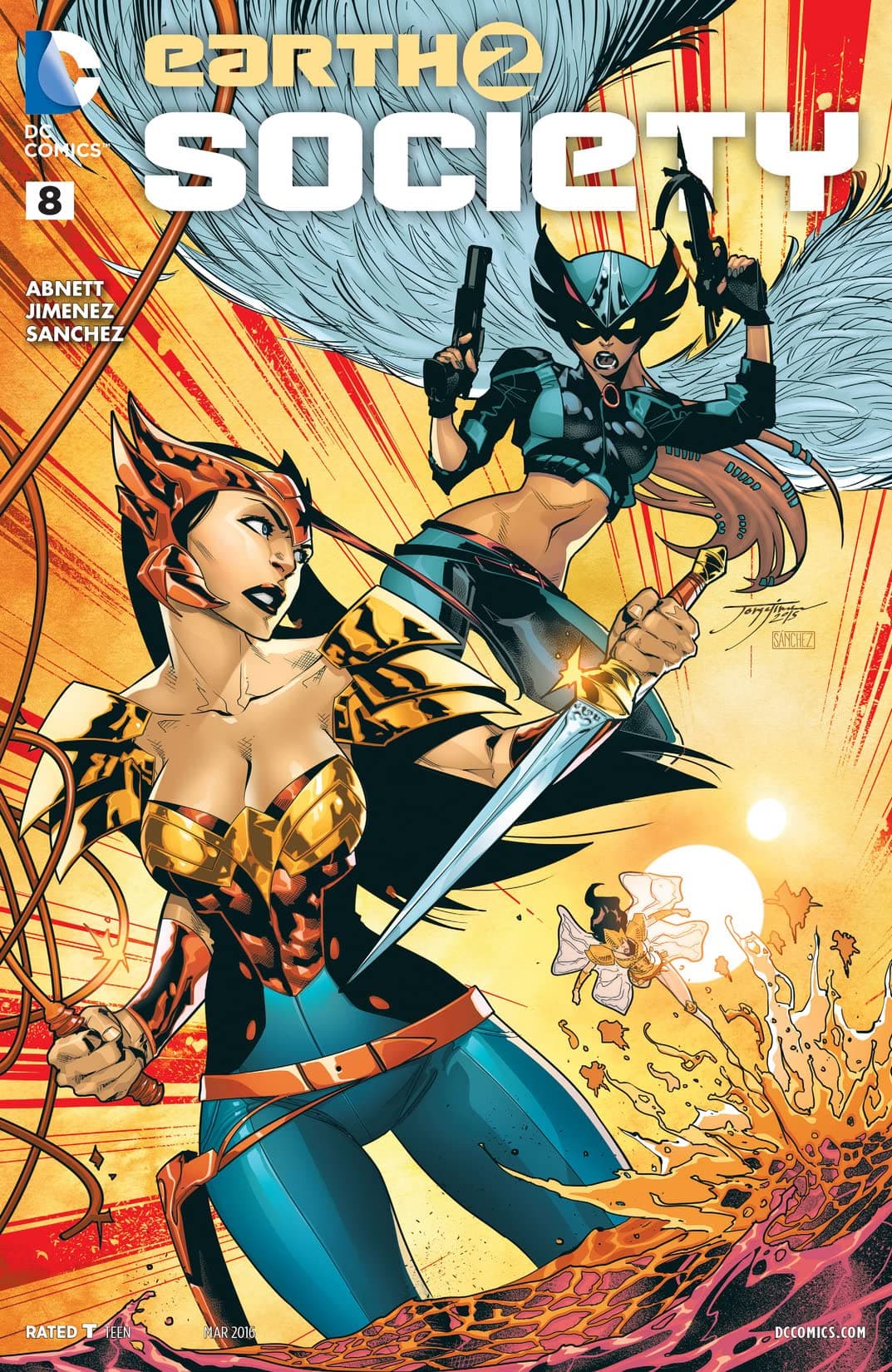 Earth 2: Society #8 cover