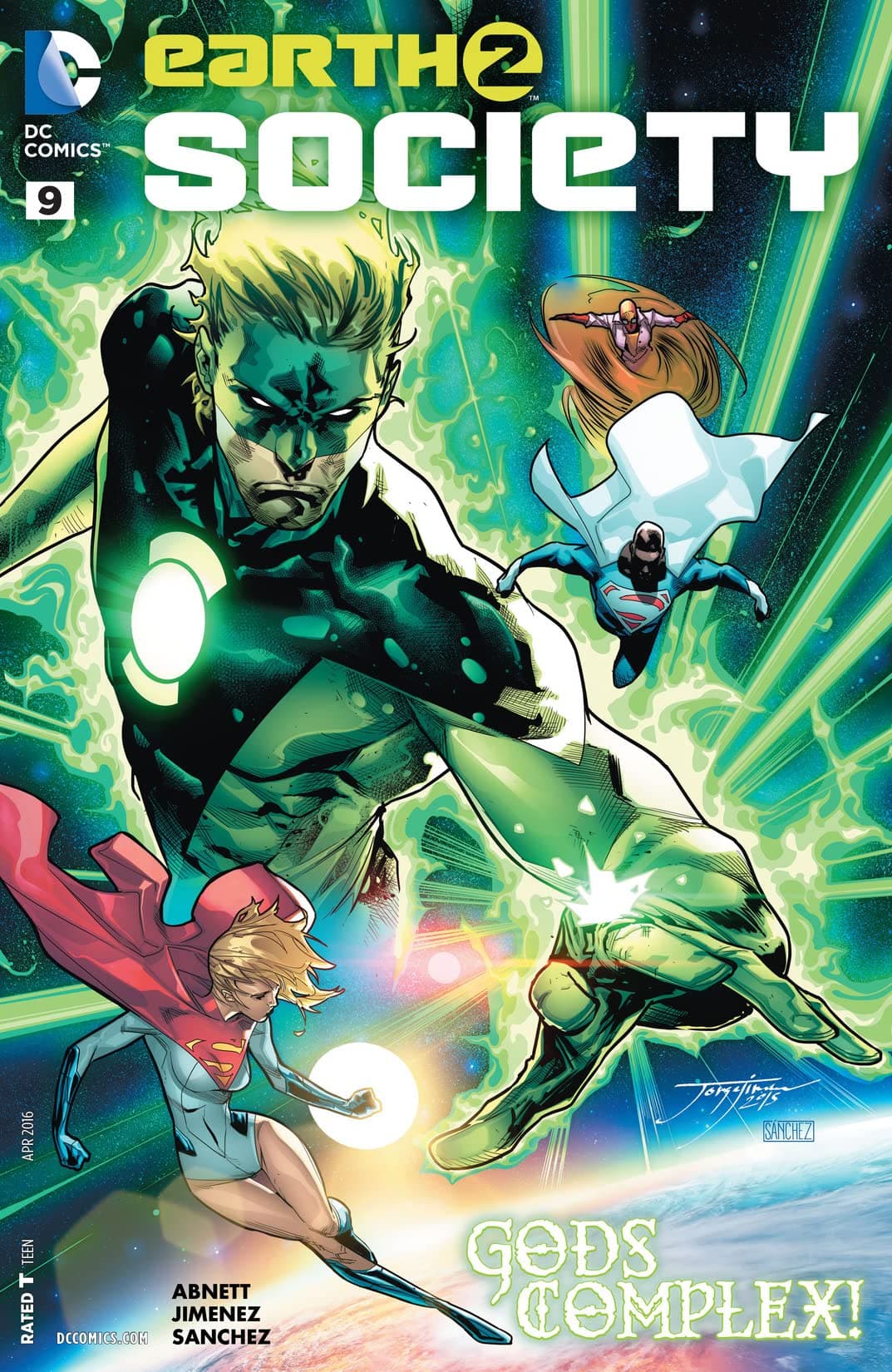 Earth 2: Society #9 cover