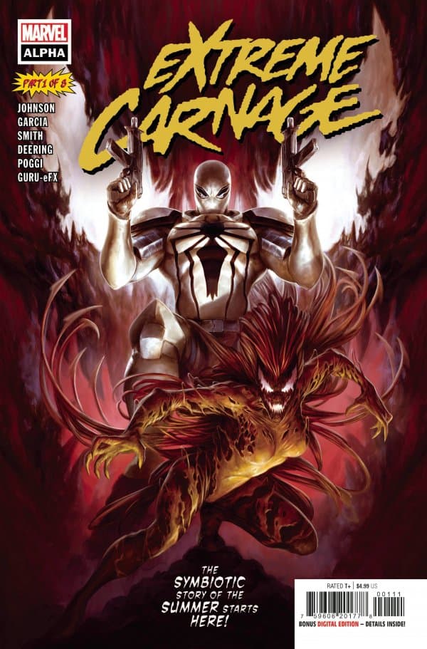 Extreme Carnage Alpha #1 cover