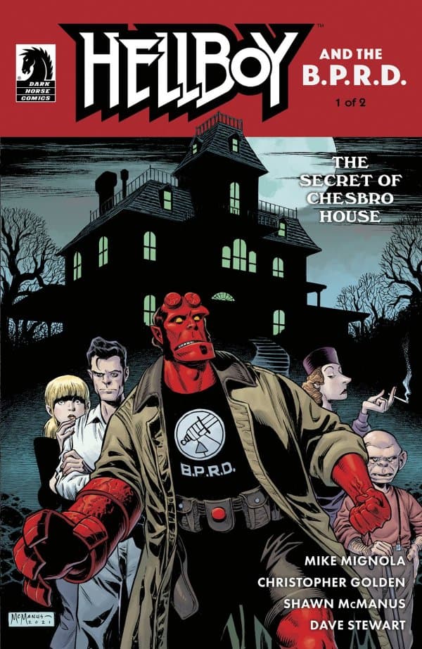 Hellboy and the B.P.R.D.: The Secret of Chesbro House #1 cover