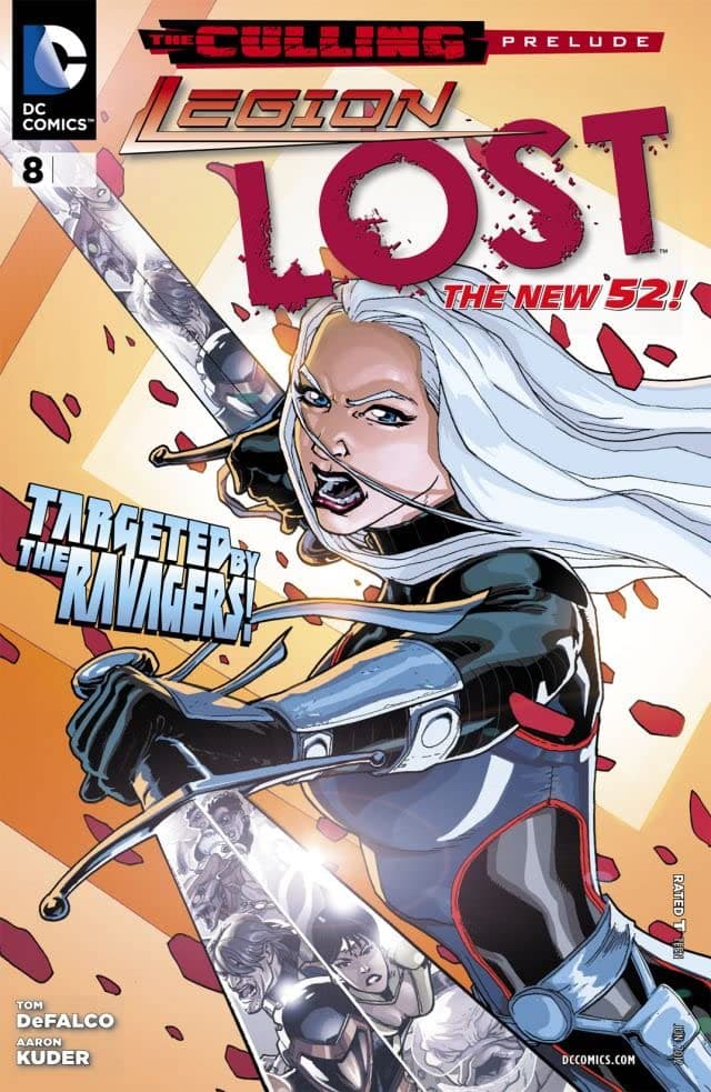 Legion Lost #8 cover