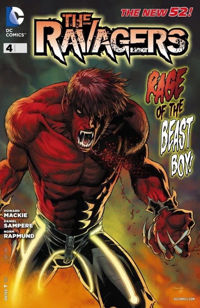 The Ravagers #4 cover