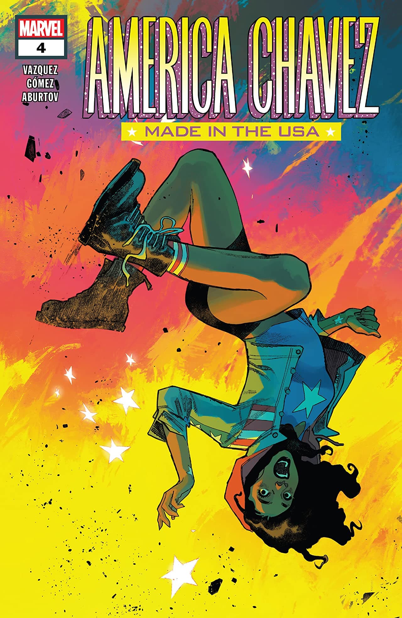 America Chavez: Made In The USA #4 cover