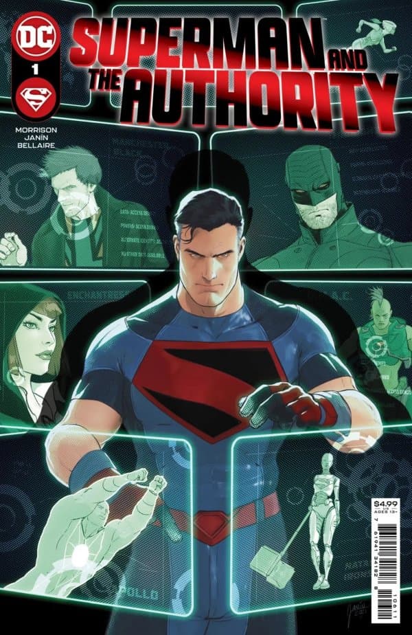 Superman and the Authority #1 cover