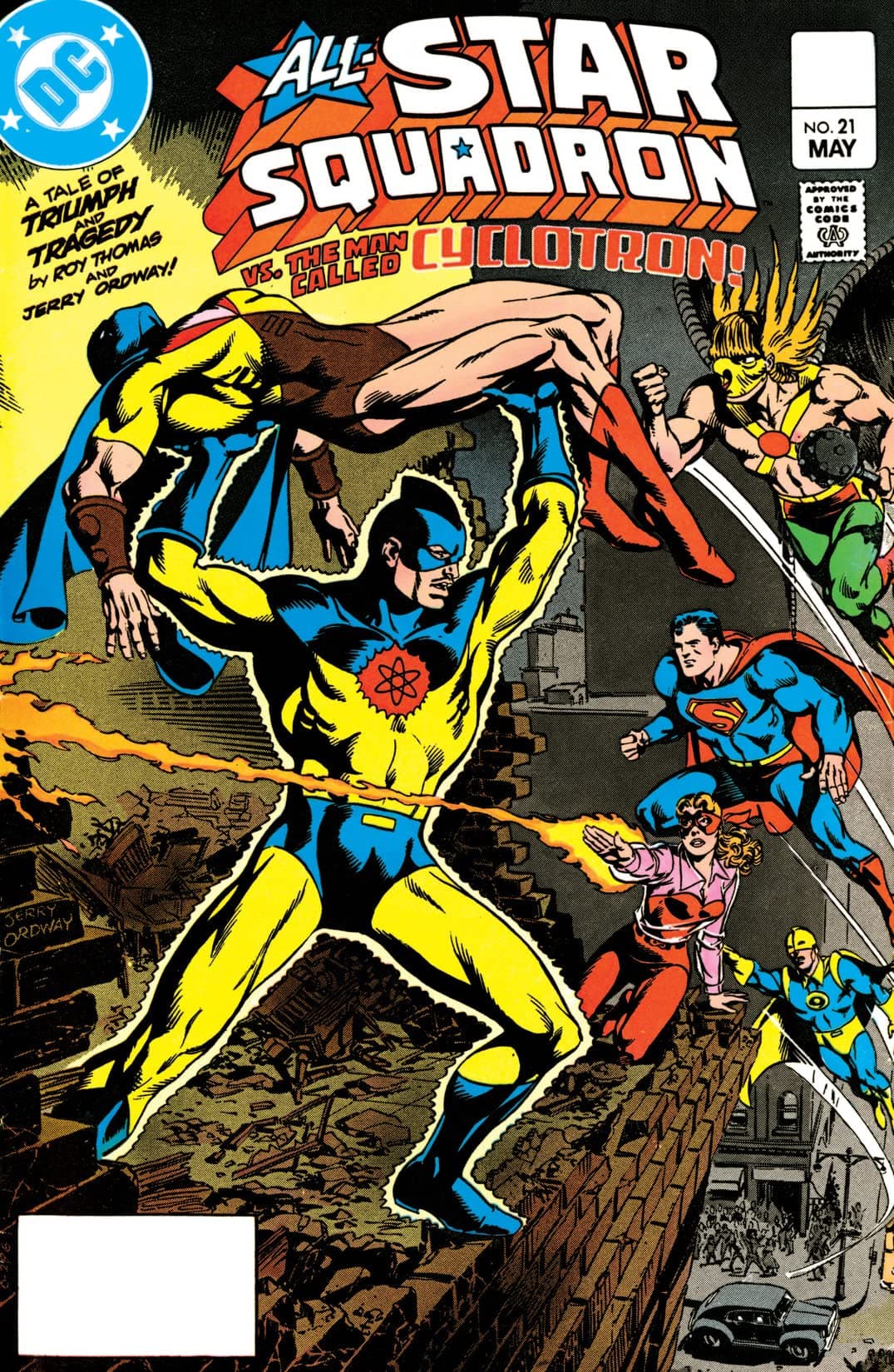 All-Star Squadron #21 cover