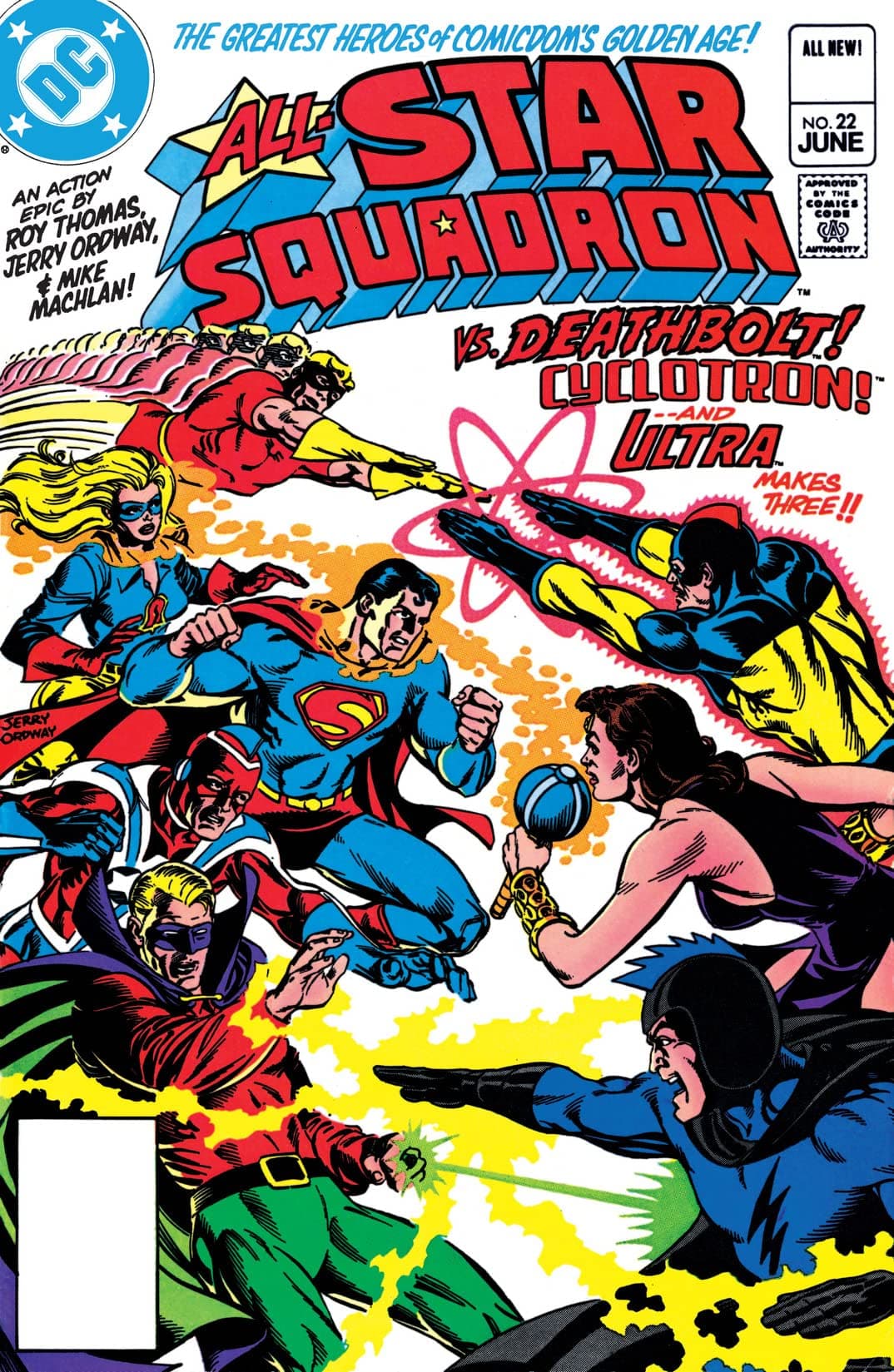 All-Star Squadron #22 cover