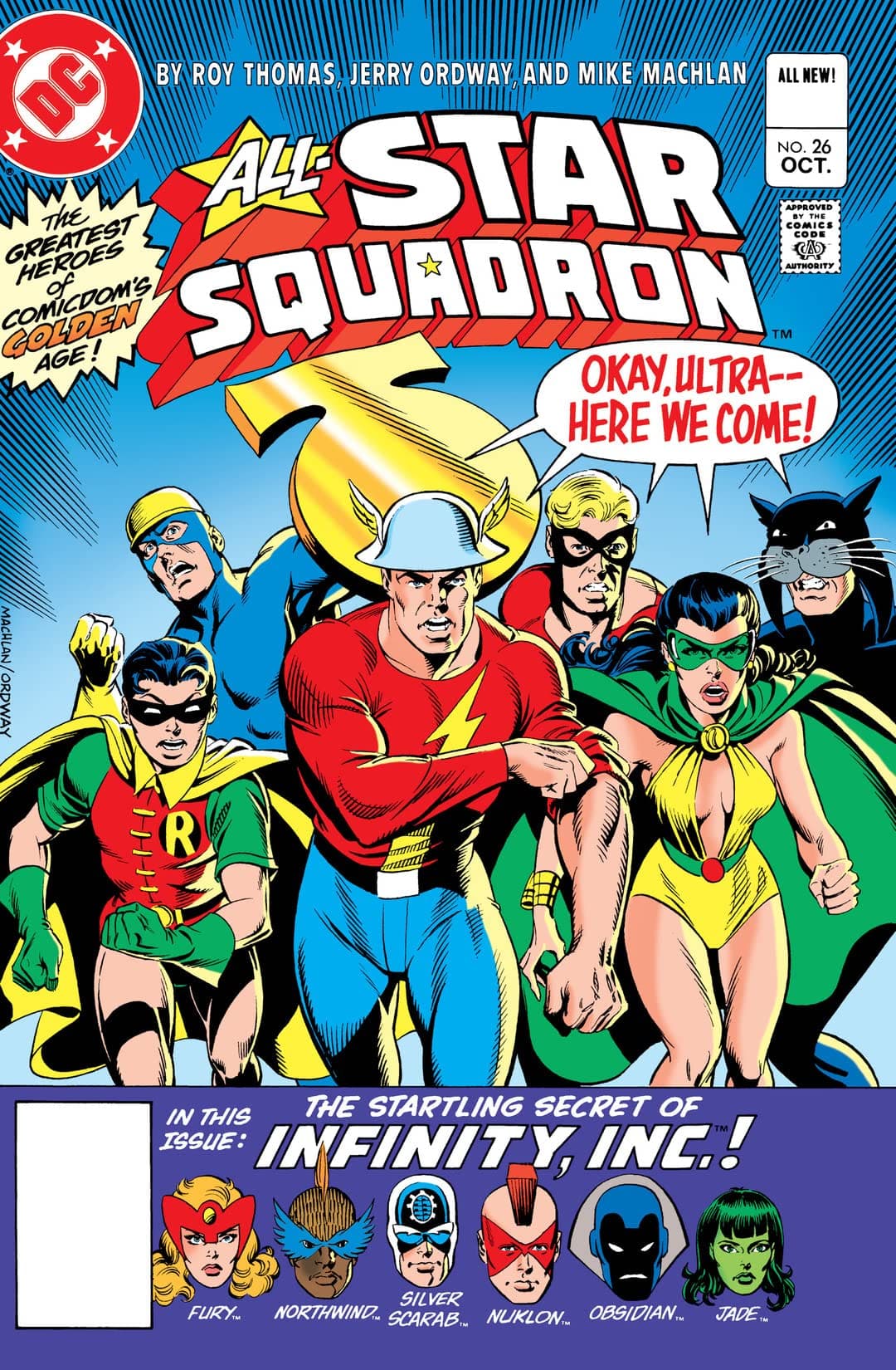 All-Star Squadron #26 cover