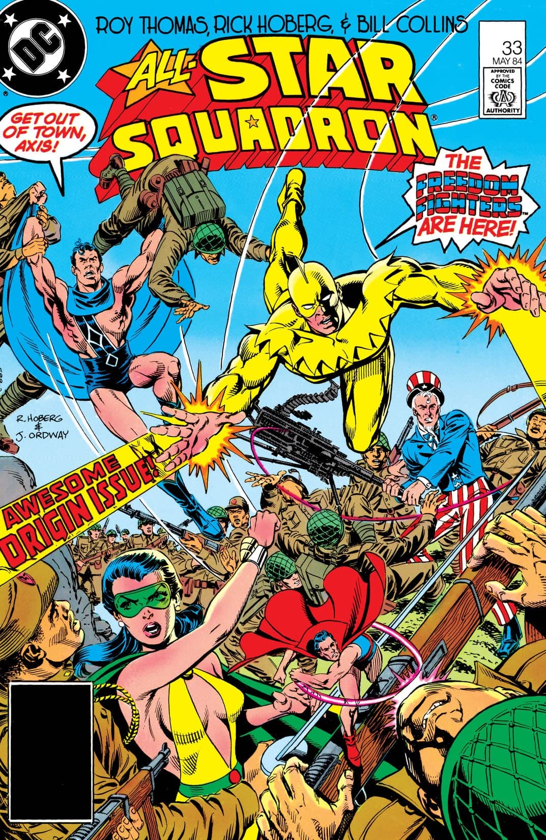 All-Star Squadron #33 cover