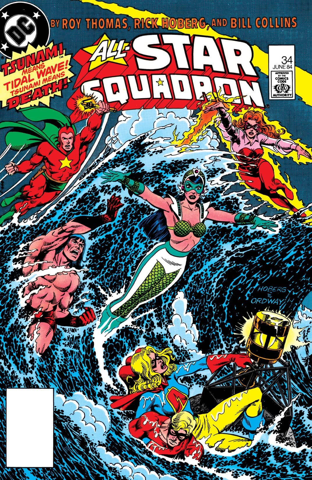 All-Star Squadron #34 cover
