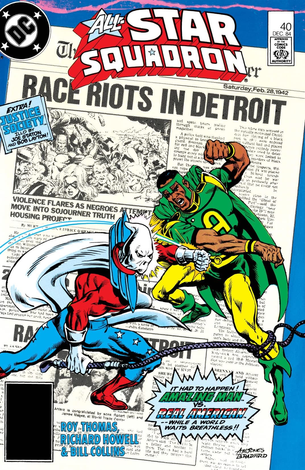 All-Star Squadron #40 cover