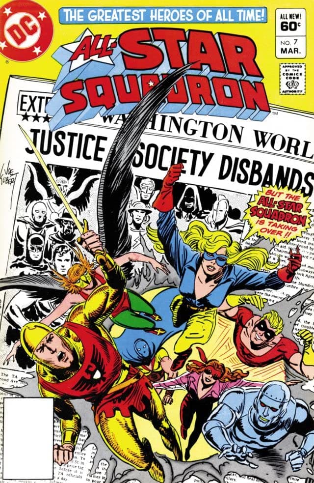 All-Star Squadron #7 cover