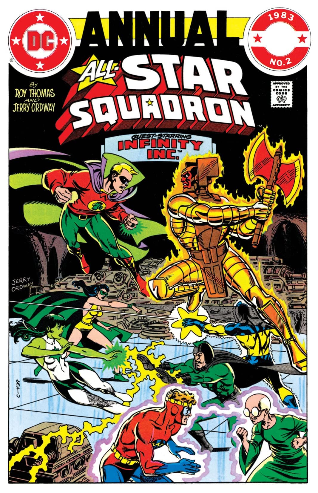 All-Star Squadron Annual #2 cover