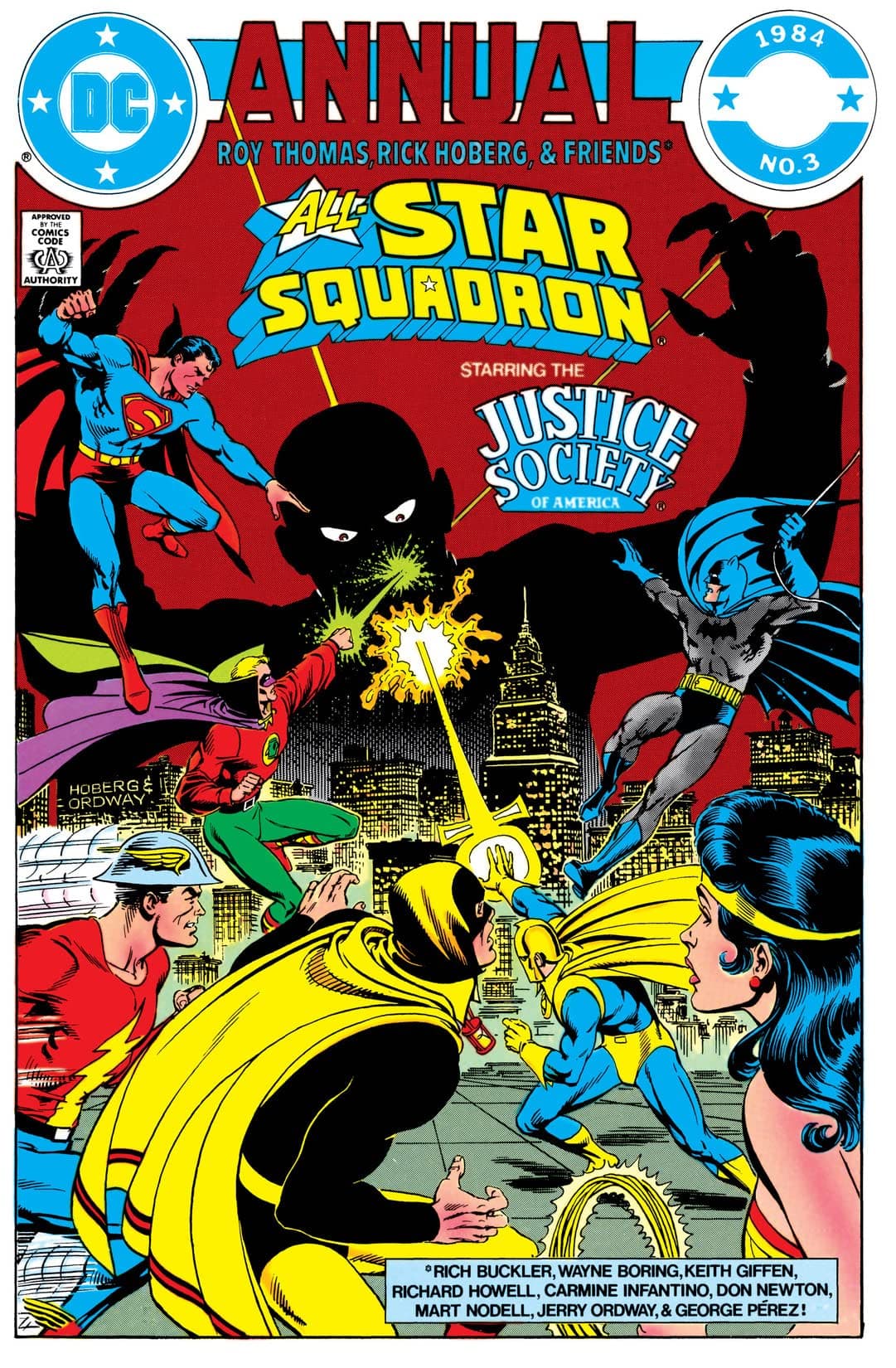 All-Star Squadron Annual #3 cover