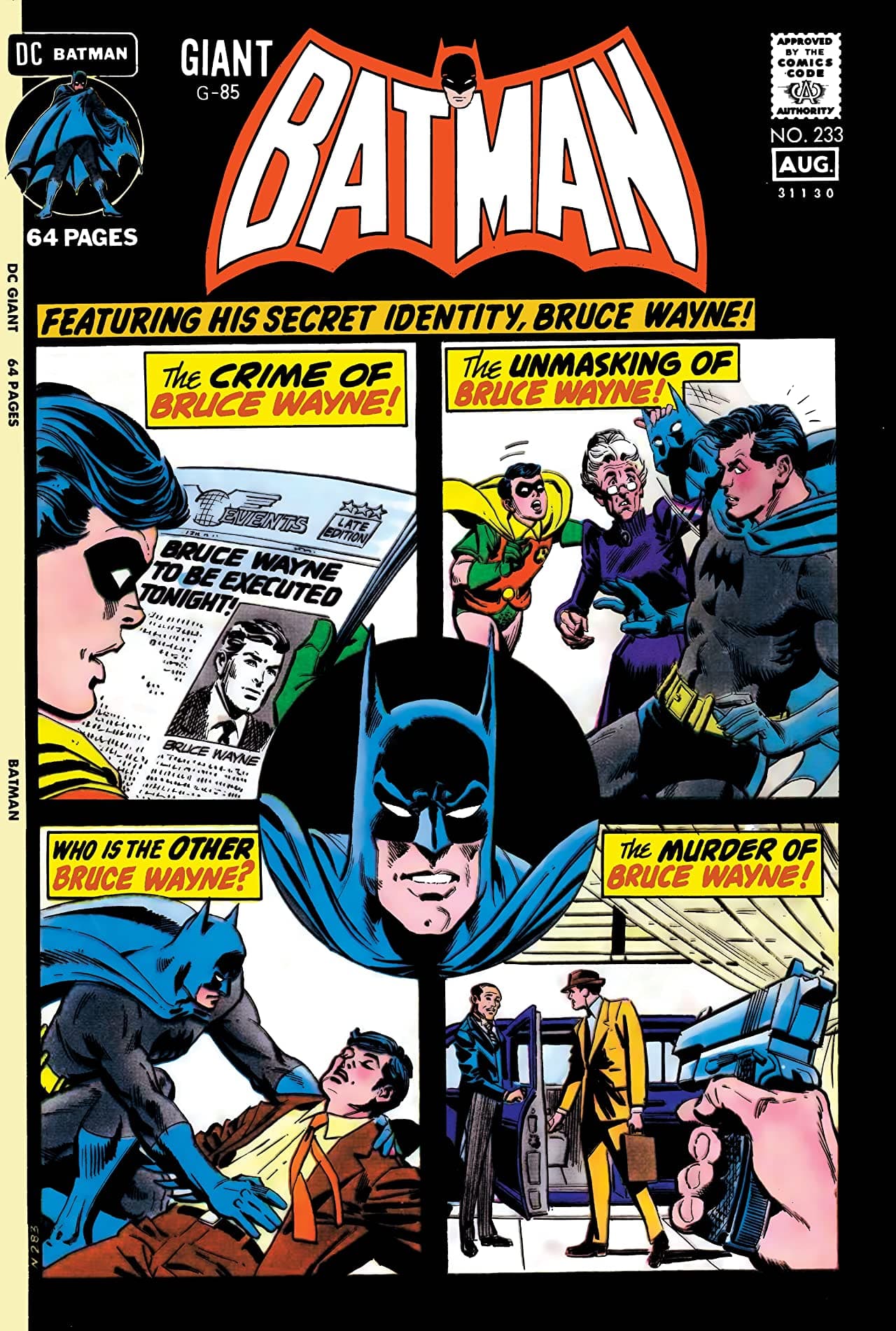 Batman #233 cover