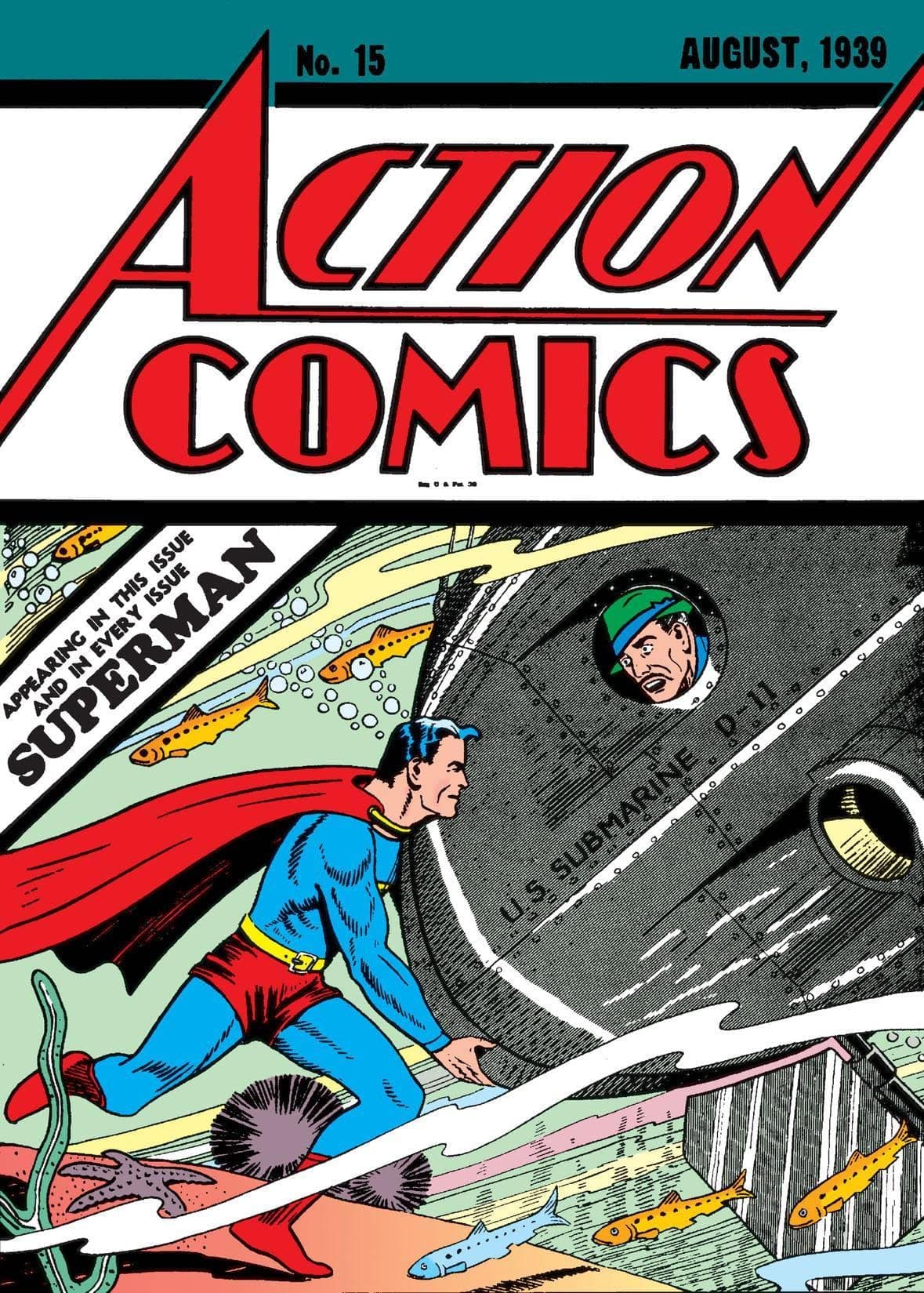 Action Comics #15 cover