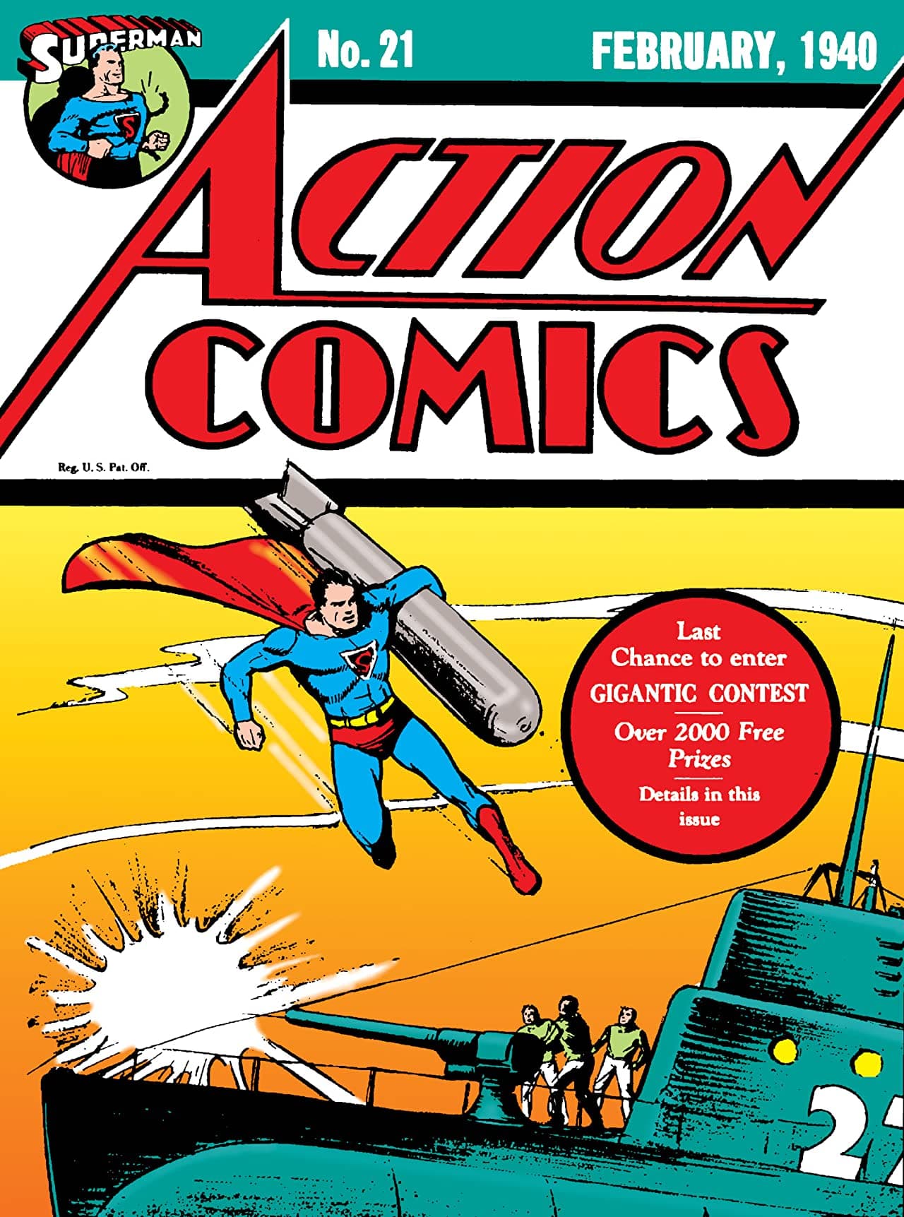 Action Comics #21 cover