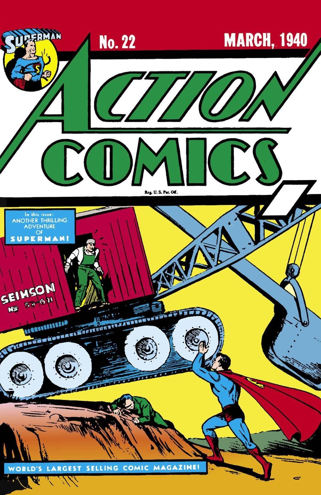 Action Comics #22 cover