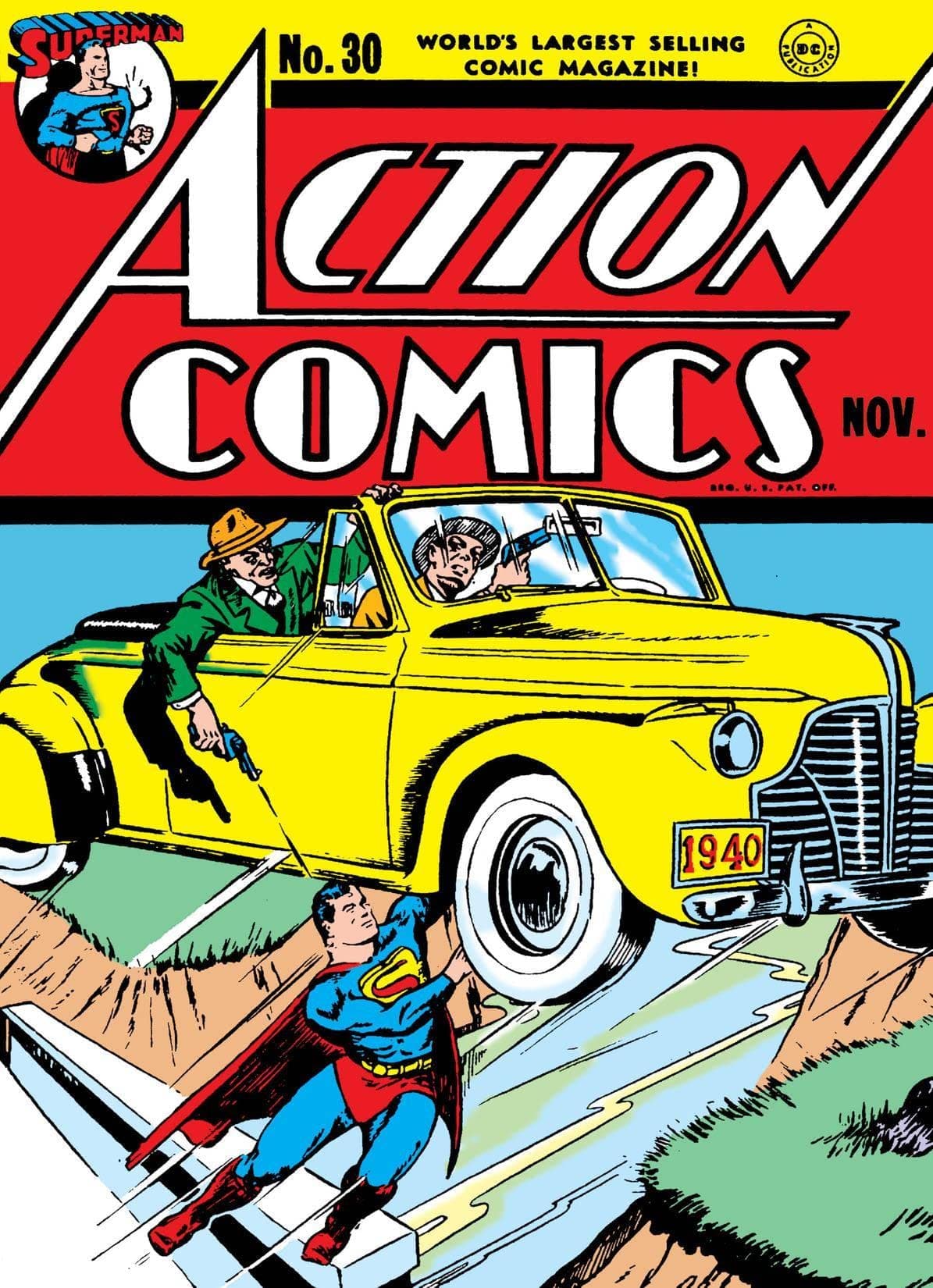 Action Comics #30 cover