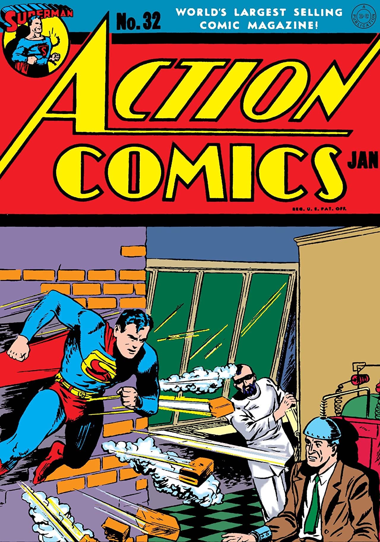 Action Comics #32 cover