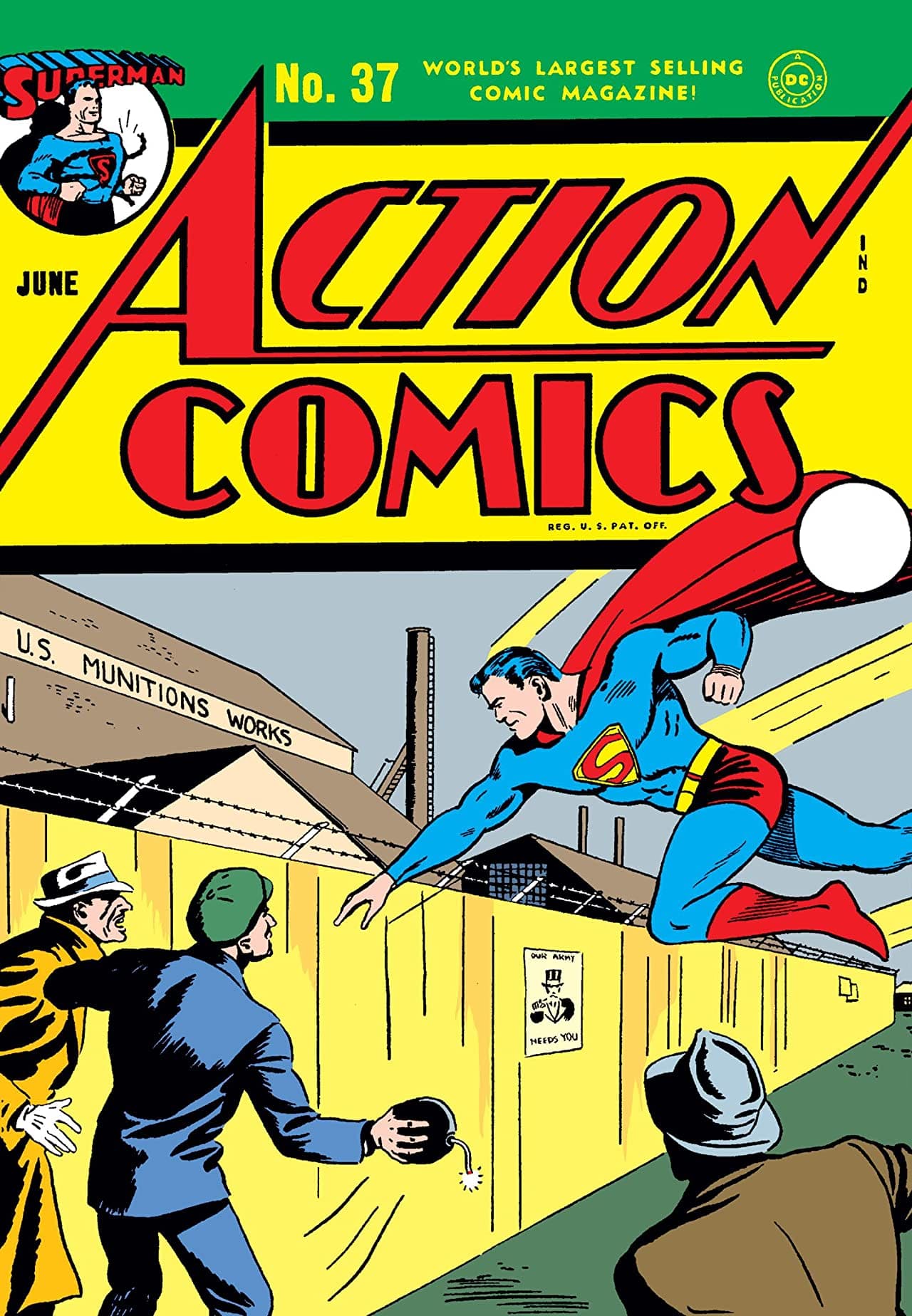 Action Comics #37 cover