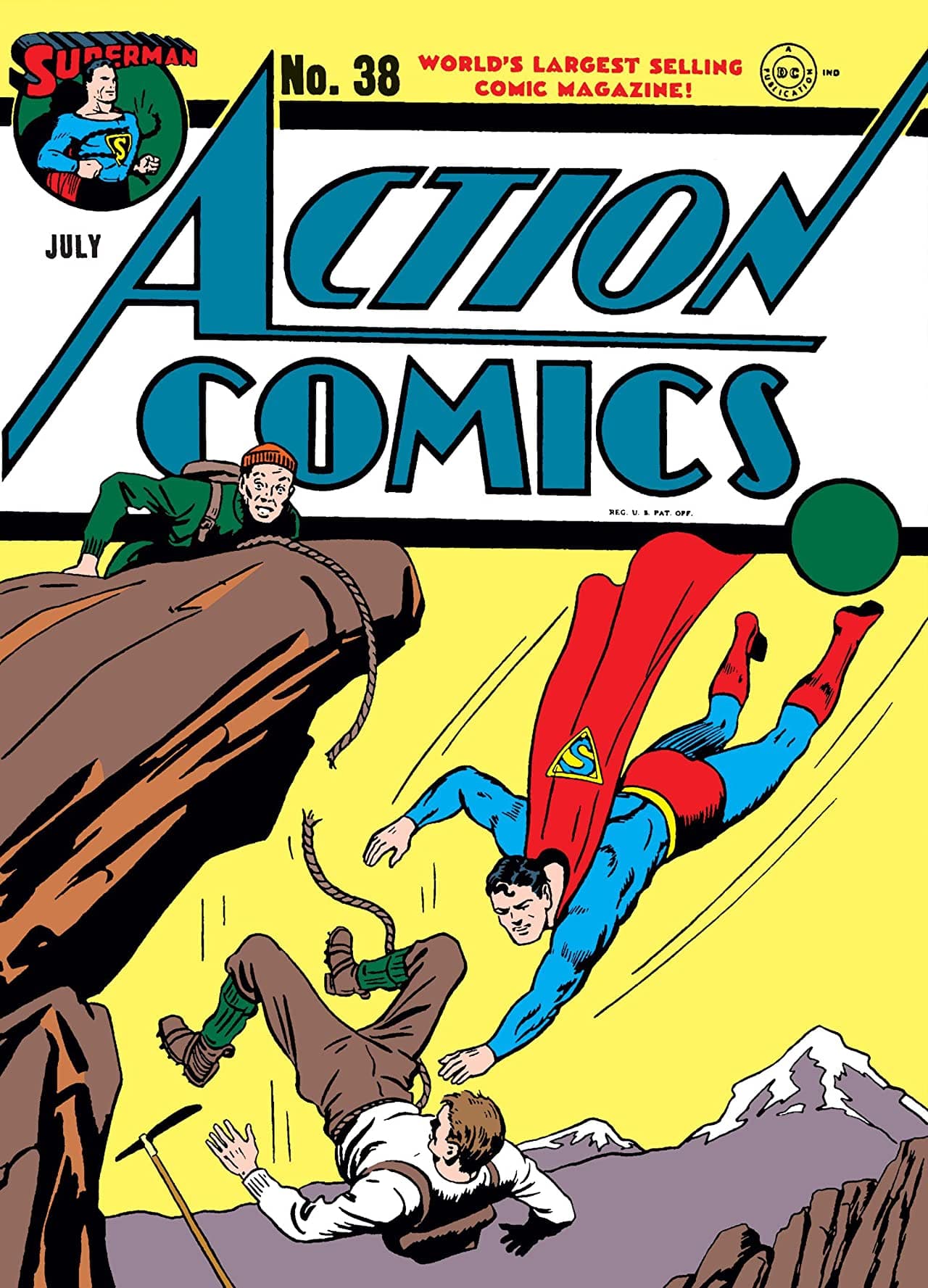 Action Comics #38 cover