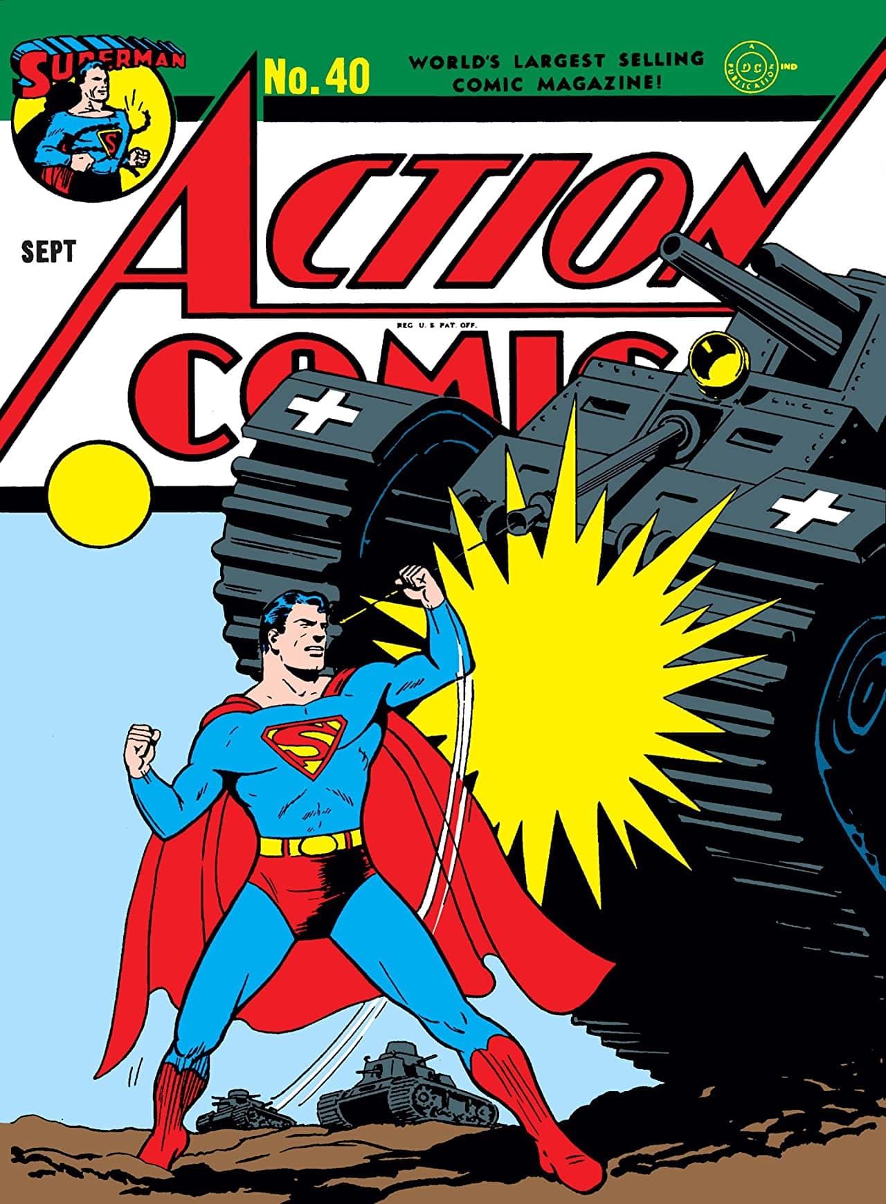 Action Comics #40 cover