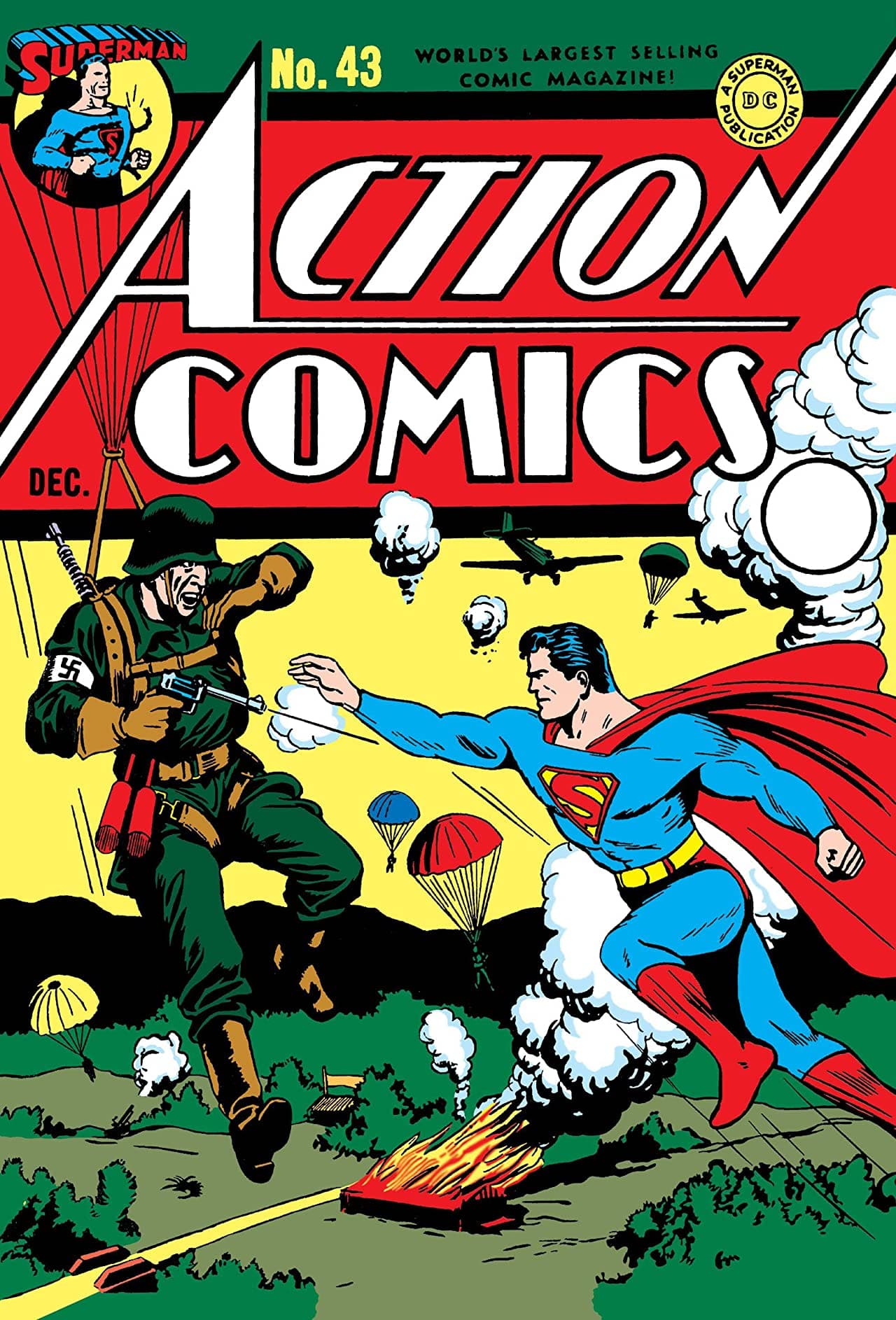 Action Comics #43 cover