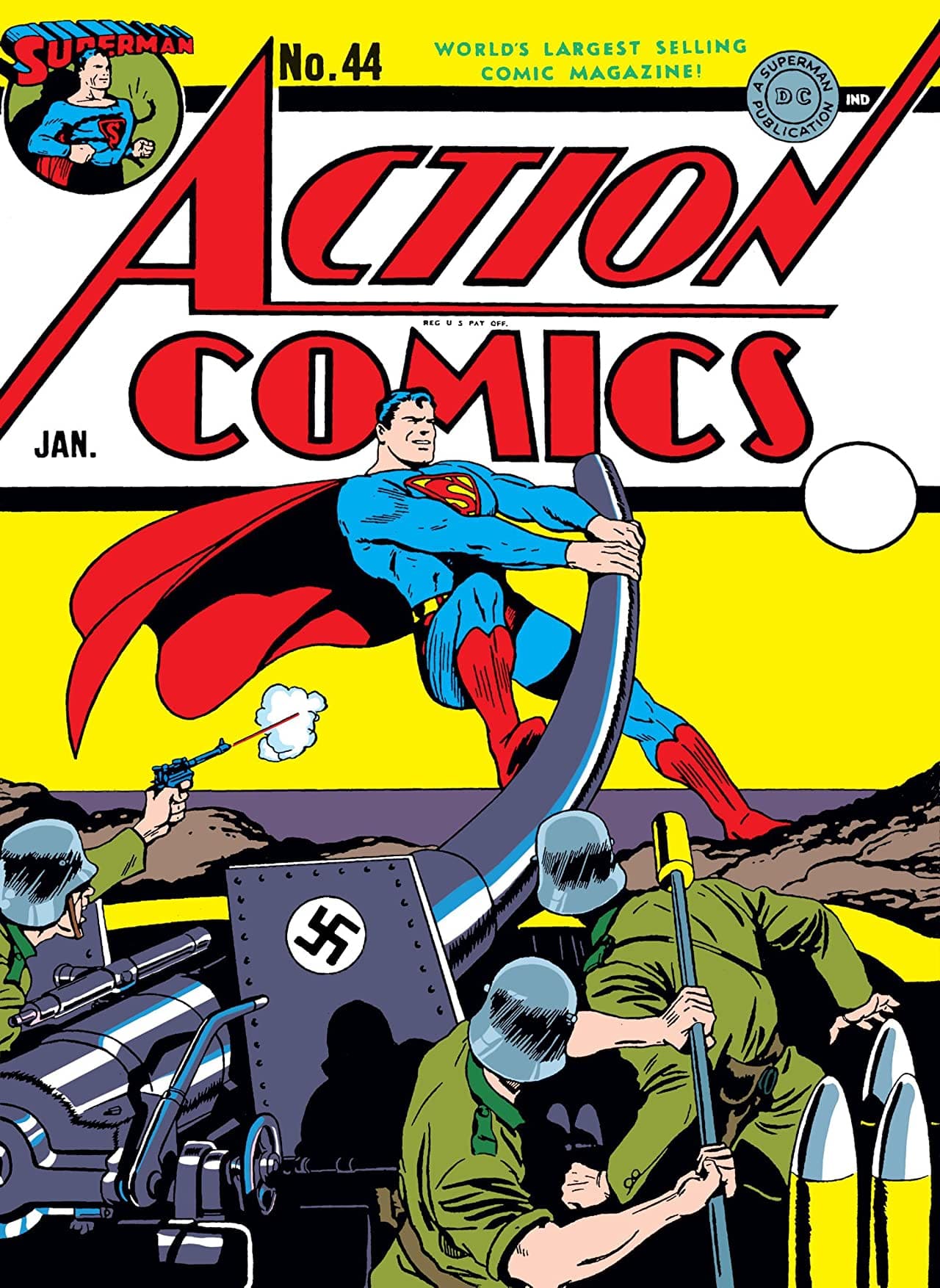 Action Comics #44 cover
