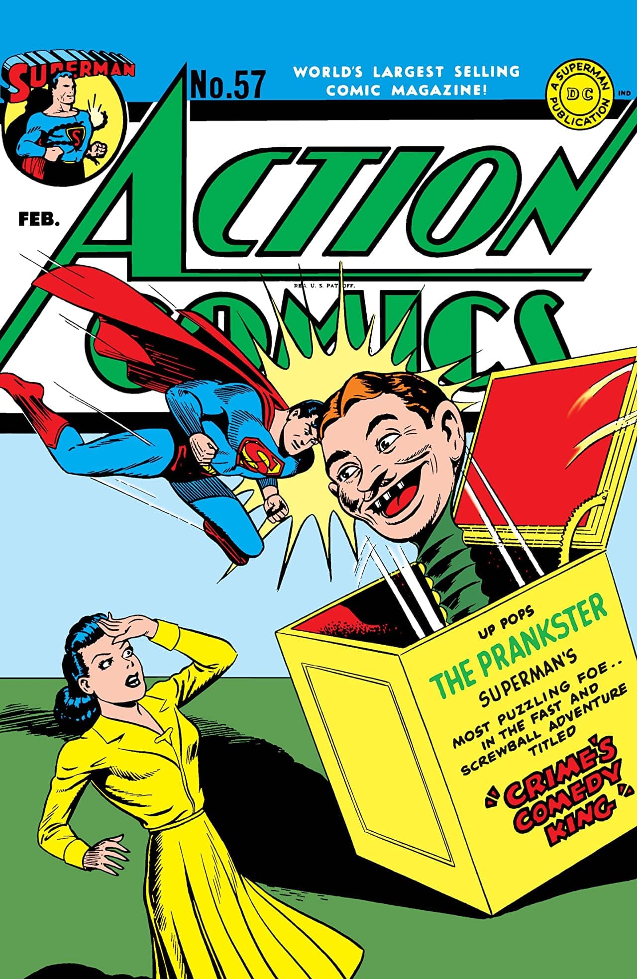 Action Comics #57 cover