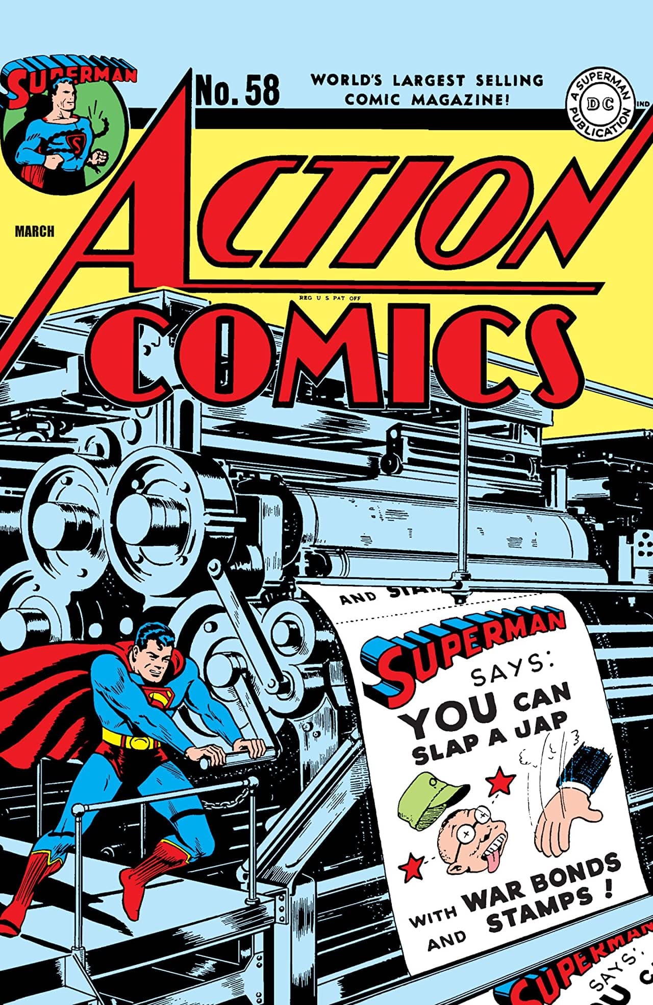 Action Comics #58 cover