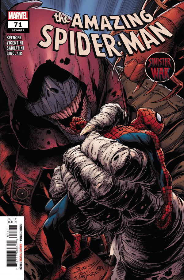 The Amazing Spider-Man #71 cover