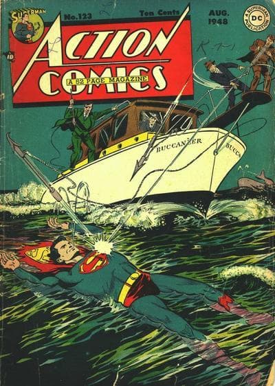 Action Comics #123 cover