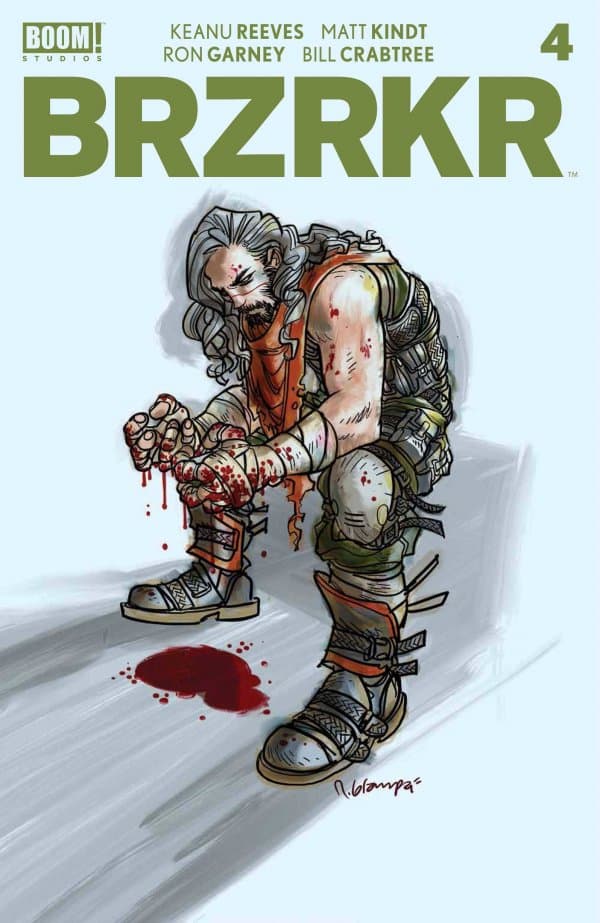 Brzrkr #4 cover