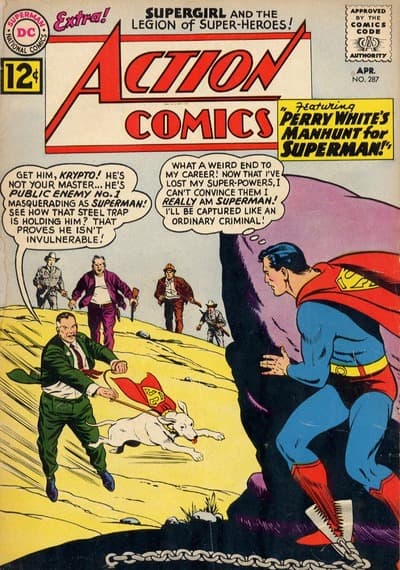 Action Comics #287 cover