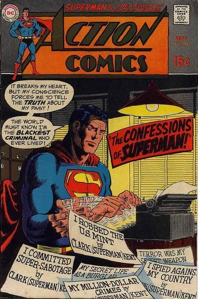 Action Comics #380 cover