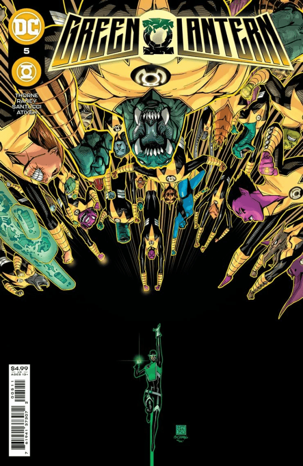 Green Lantern #5 cover
