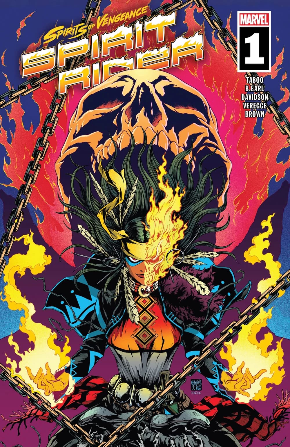 Spirits of Vengeance: Spirit Rider #1 cover