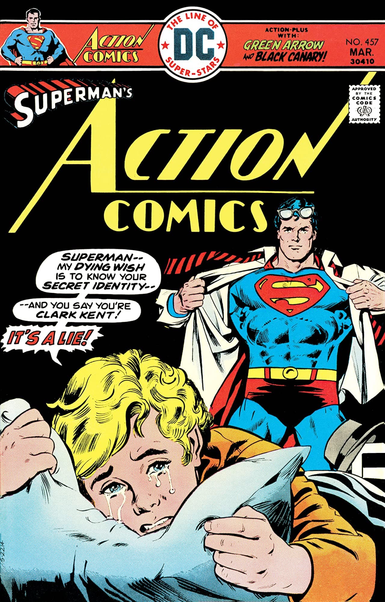 Action Comics #457 cover