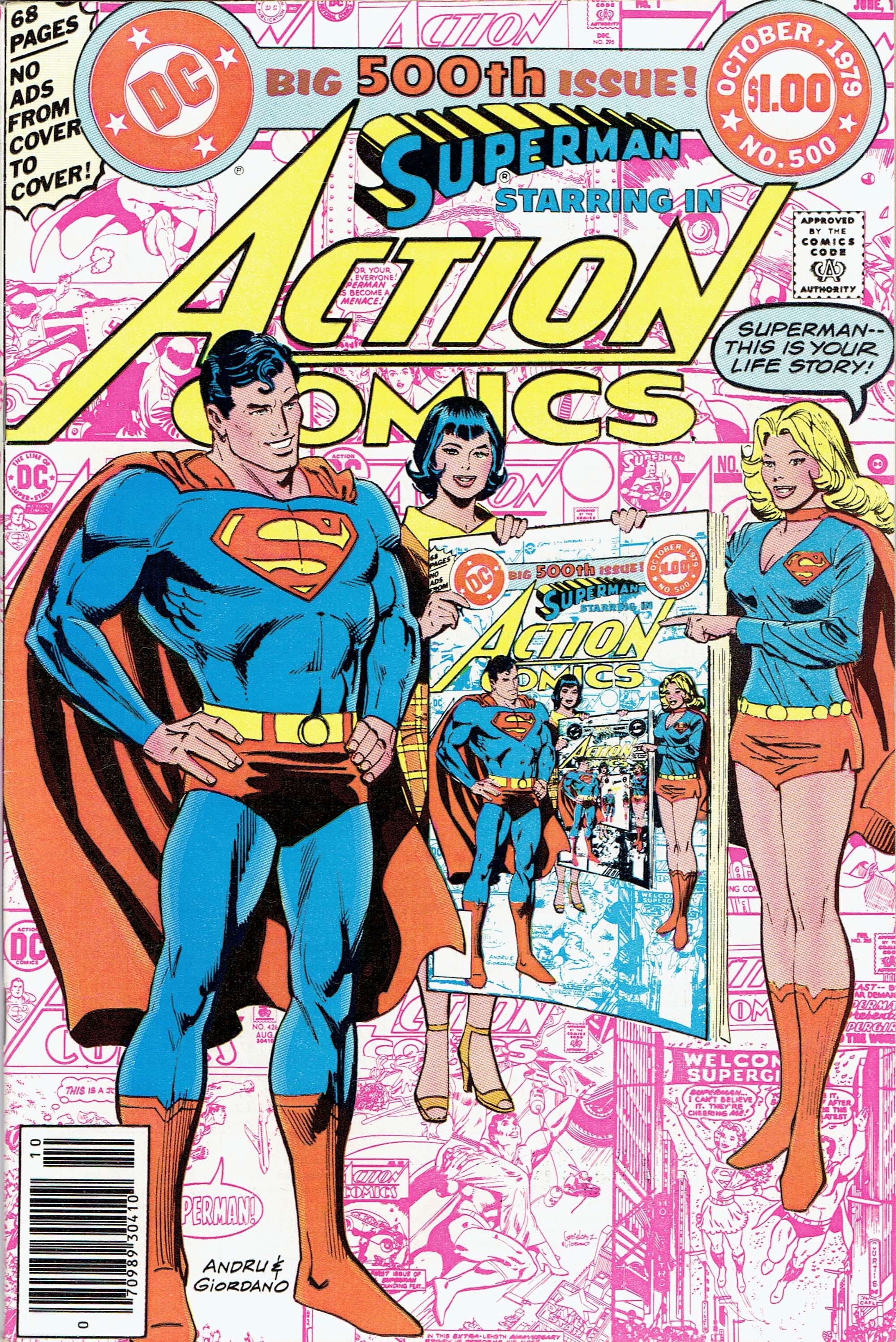 Action Comics #500 cover