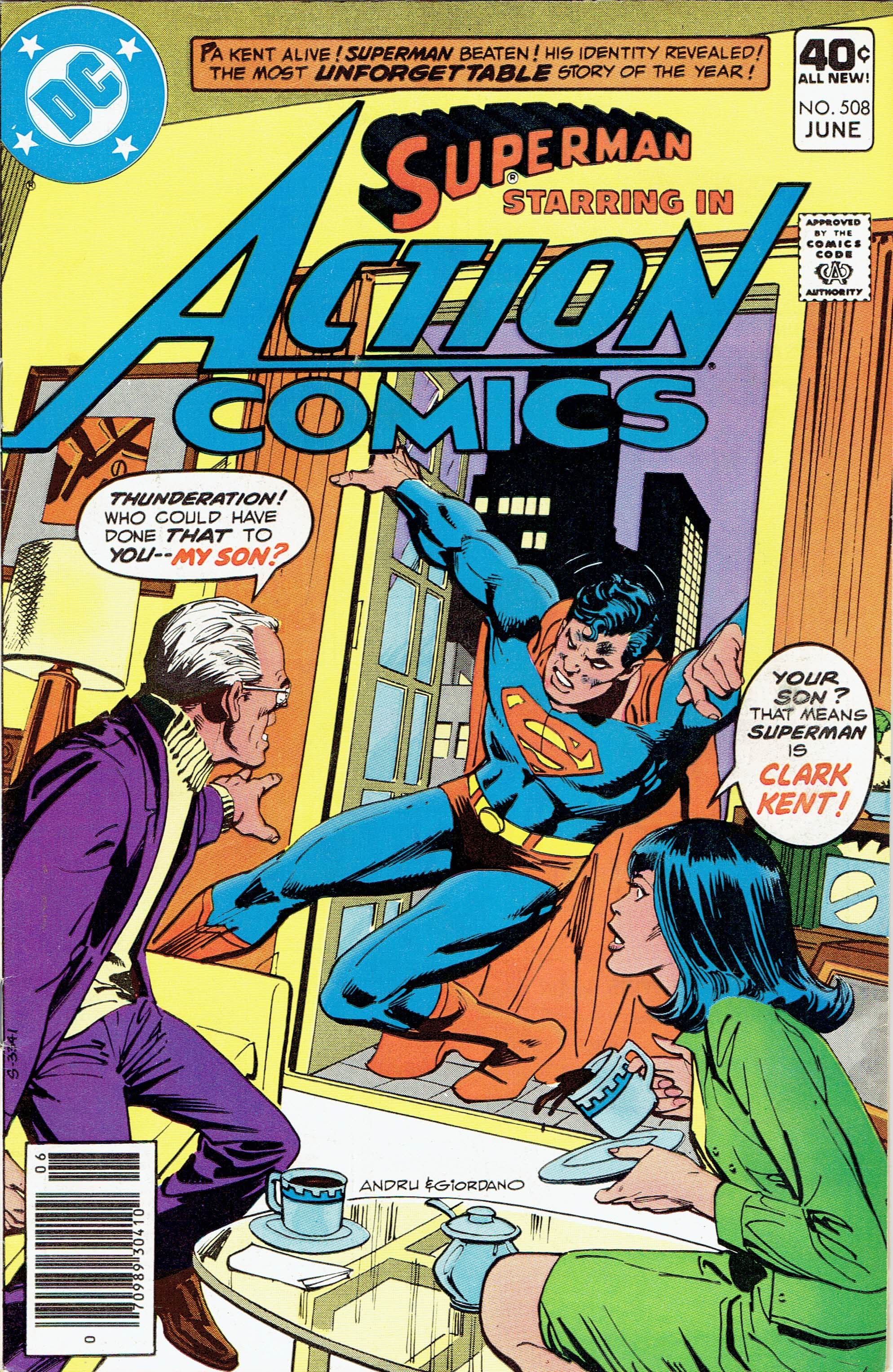 Action Comics #508 cover