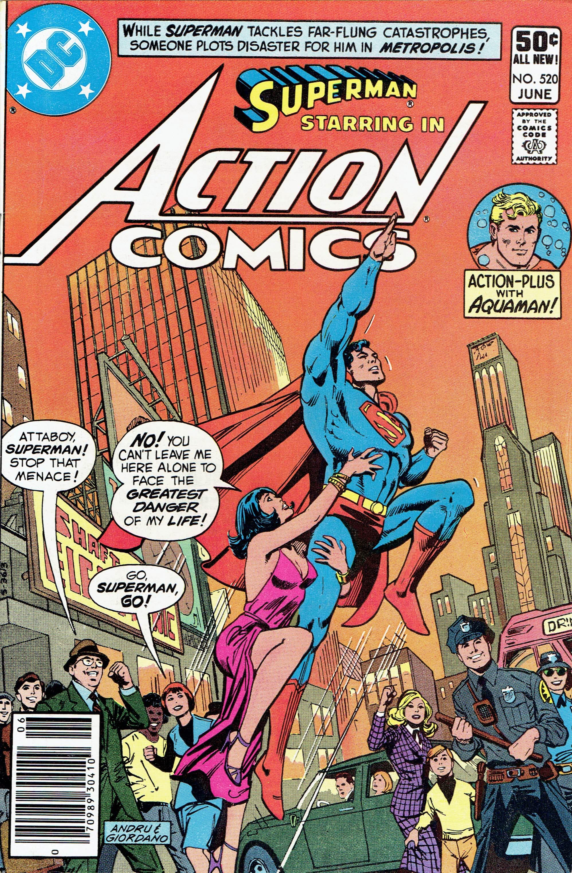 Action Comics #520 cover