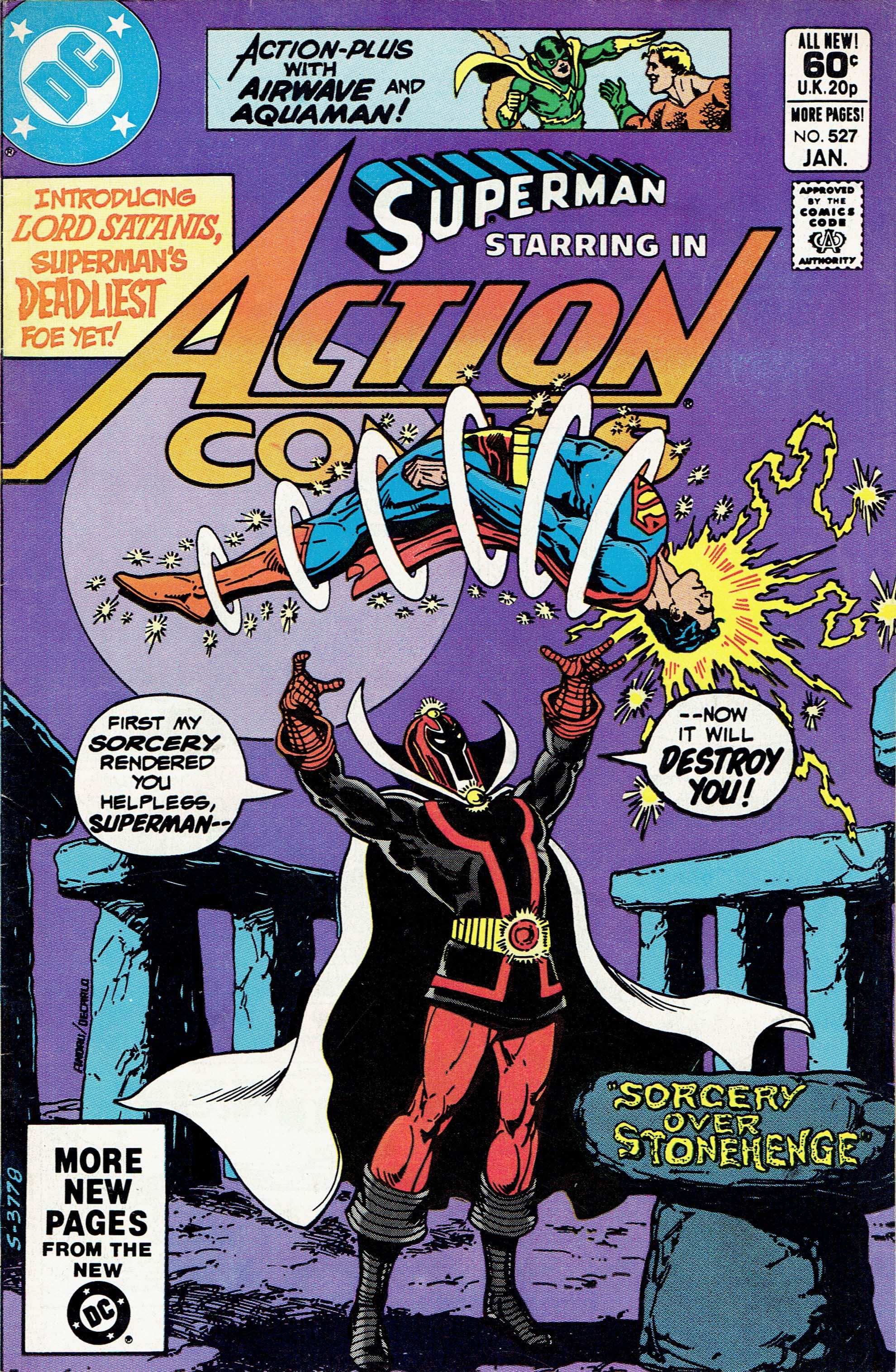 Action Comics #527 cover