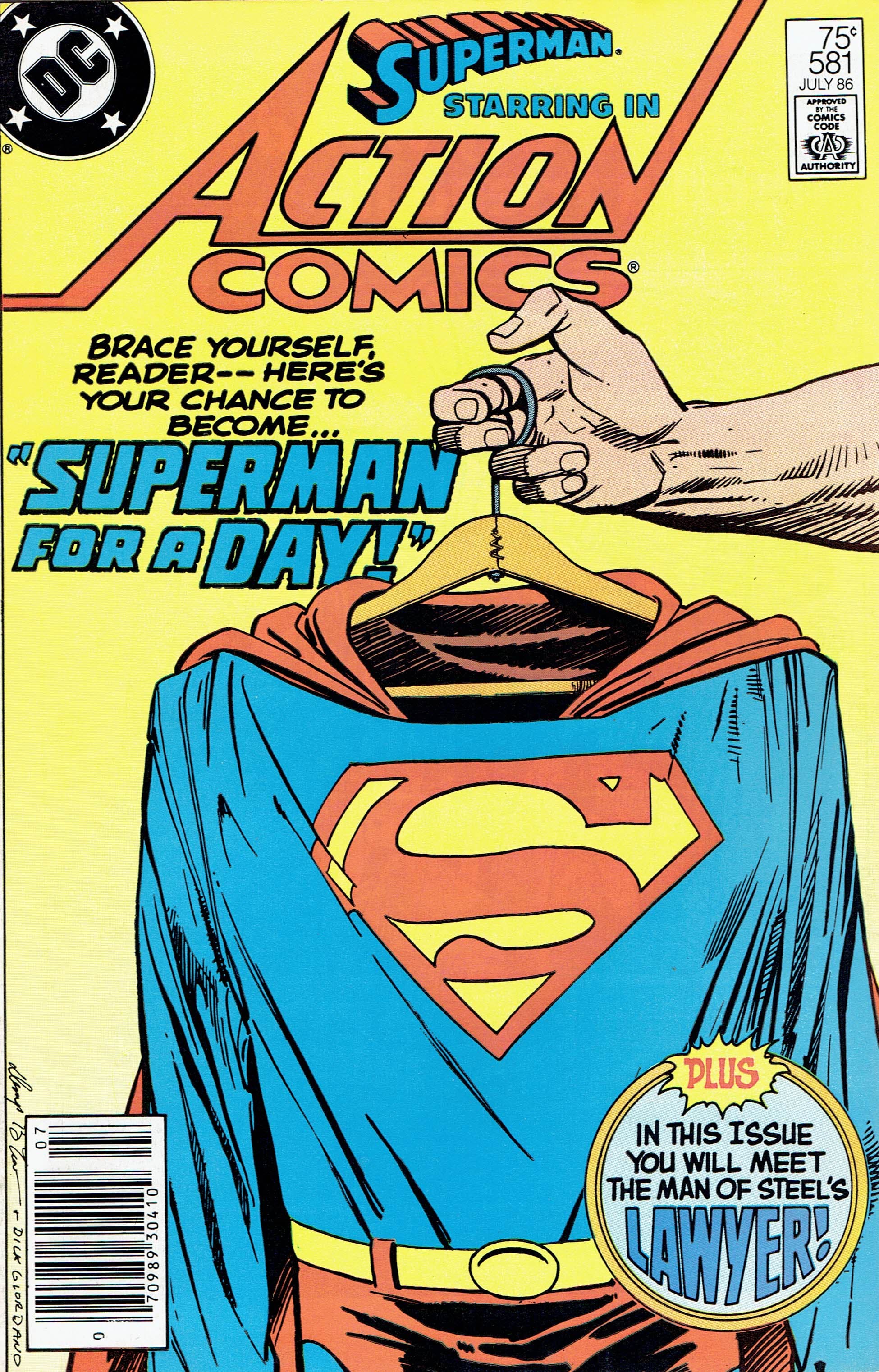 Action Comics #581