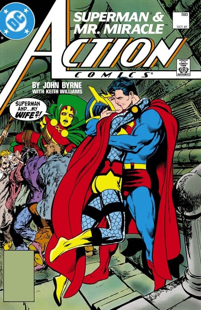 Action Comics #593 cover