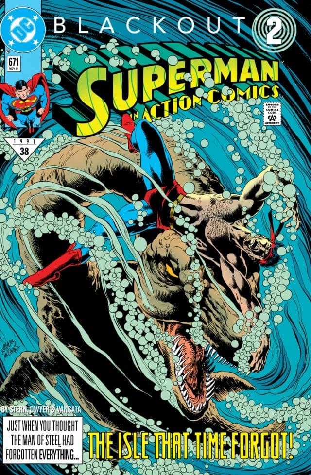 Action Comics #671 cover
