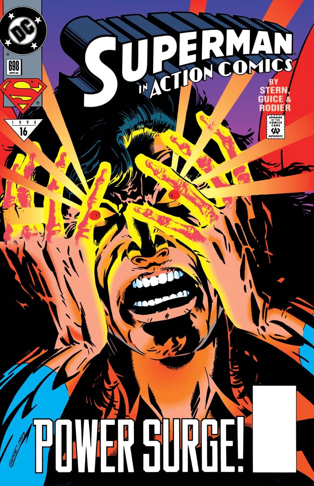 Action Comics #698 cover
