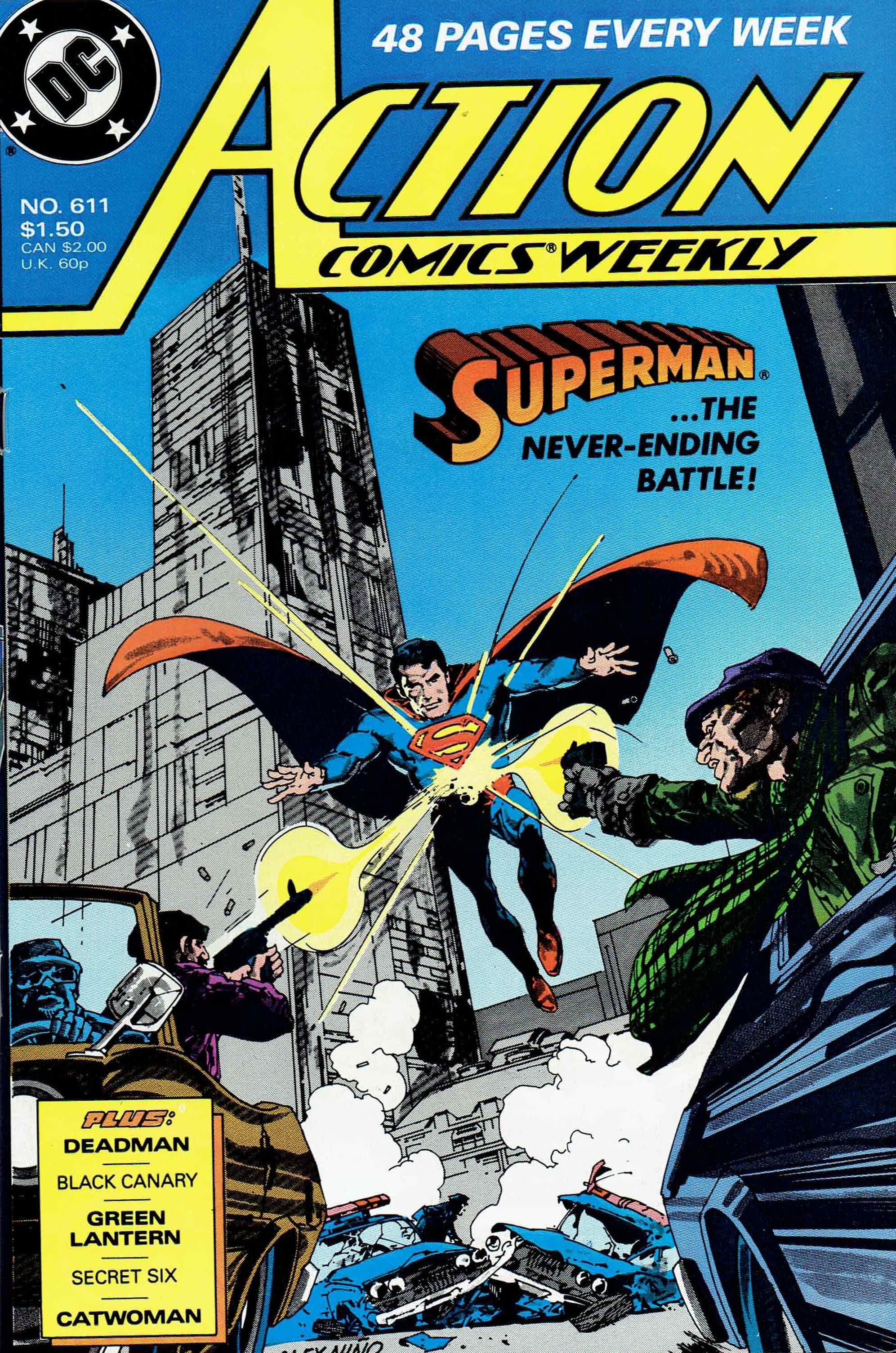 Action Comics Weekly #611 cover