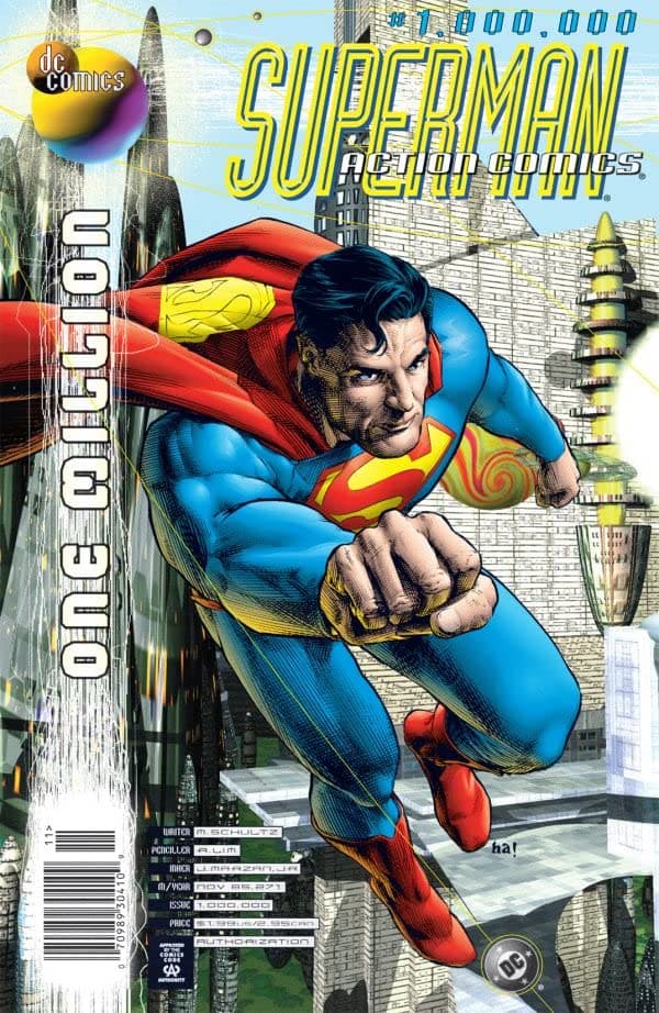 Action Comics #1000000 cover