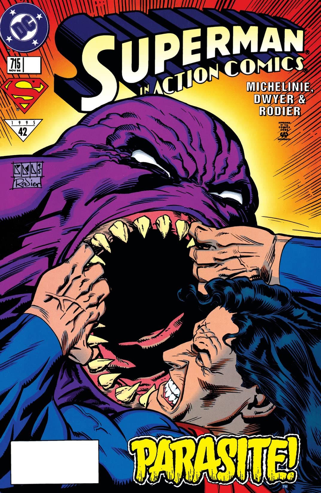 Action Comics #715 cover