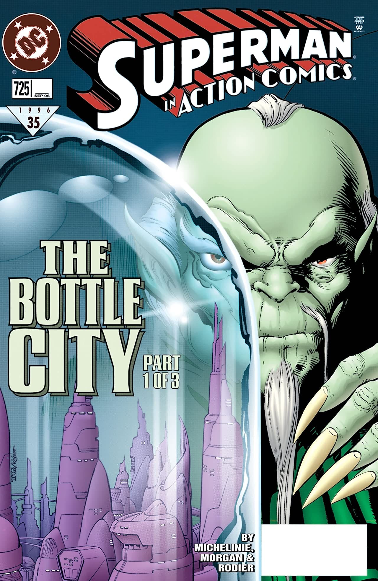 Action Comics #725 cover